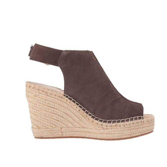 Kenneth Cole New York women' Olivia 2 Perf Espadrille Wedge Sandal  SIZE 8 - Picture 3 of 15